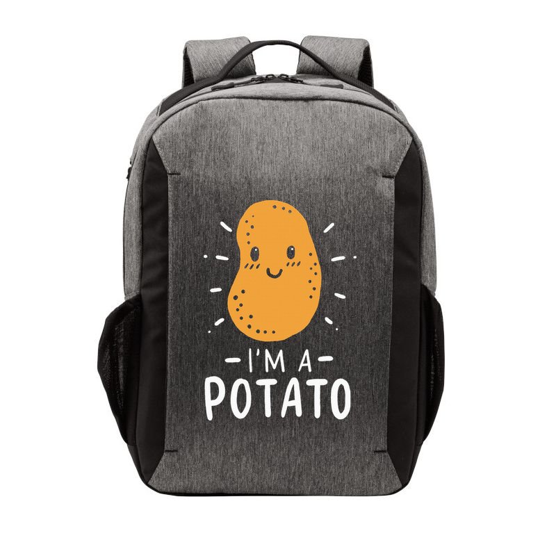 Potato Lazy Costume Halloween Vegan Kawaii Vector Backpack