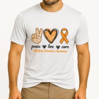 Peace Love Cure Multiple Sclerosis Cooling Performance Crew T-Shirt