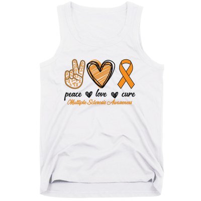 Peace Love Cure Multiple Sclerosis Tank Top