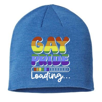 Pride Loading Cute Lgbtq Rainbow Flag Lgbt Gift Great Gift Sustainable Beanie