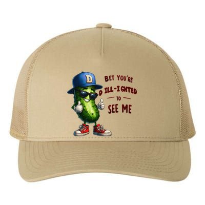 Pickle Lover Dillighted To See You Funny Pickle Gift Yupoong Adult 5-Panel Trucker Hat