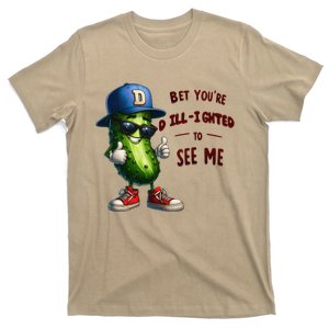 Pickle Lover Dillighted To See You Funny Pickle Gift T-Shirt