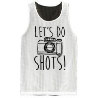 Photography Lets Do Shots Funny Camera Photographer Mesh Reversible Basketball Jersey Tank