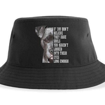 Pitbull Lover Dog Mom Dad Pitbull Sustainable Bucket Hat