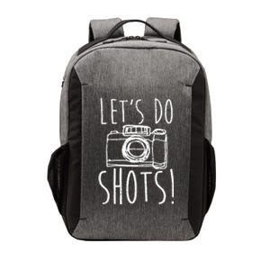 Photography Lets Do Shots Funny Camera Photographer Vector Backpack