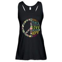 Peace Love Diversity Inclusion Equality Human Rights Ladies Essential Flowy Tank