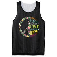 Peace Love Diversity Inclusion Equality Human Rights Mesh Reversible Basketball Jersey Tank