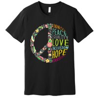 Peace Love Diversity Inclusion Equality Human Rights Premium T-Shirt