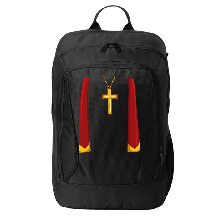 Priest Lazy DIY Halloween Costume Minister Pastor Preacher City Backpack
