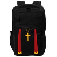 Priest Lazy DIY Halloween Costume Minister Pastor Preacher Impact Tech Backpack