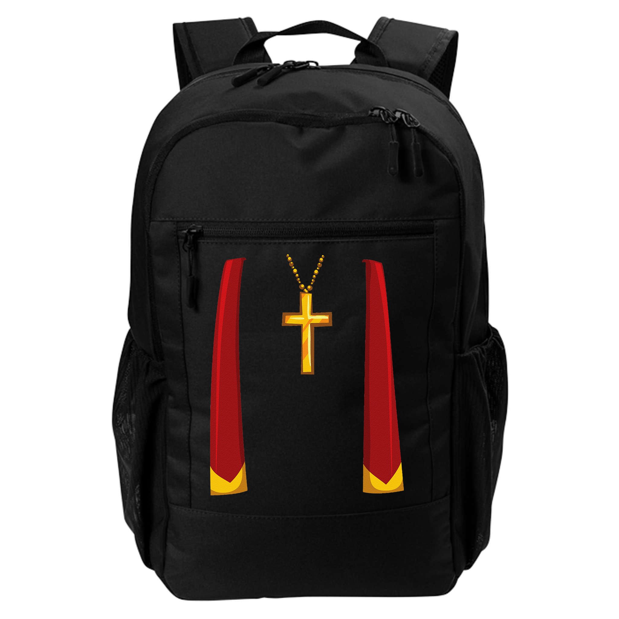 Priest Lazy DIY Halloween Costume Minister Pastor Preacher Backpack