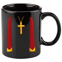 Priest Lazy DIY Halloween Costume Minister Pastor Preacher 11oz C Handle Ceramic Mug