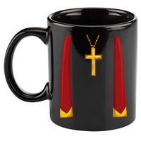 Priest Lazy DIY Halloween Costume Minister Pastor Preacher 11oz C Handle Ceramic Mug
