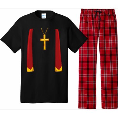 Priest Lazy DIY Halloween Costume Minister Pastor Preacher Pajama Set