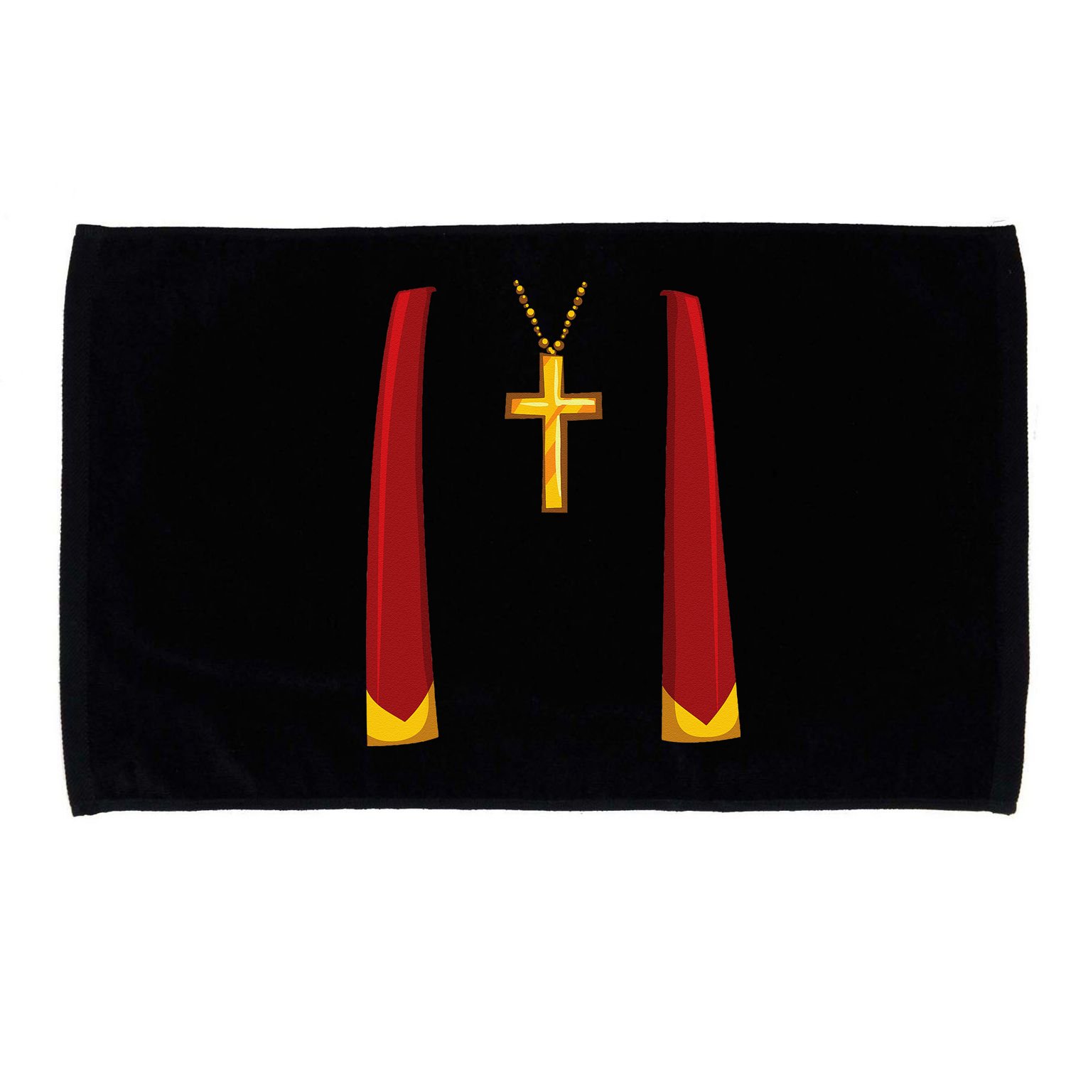 Priest Lazy DIY Halloween Costume Minister Pastor Preacher Microfiber Hand Towel