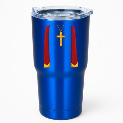 Priest Lazy DIY Halloween Costume Minister Pastor Preacher Tumbler