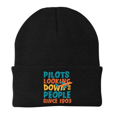 Pilots Looking Down On People Since 1903 Funny Beanie