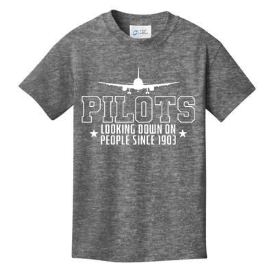 Pilot Looking Down On People Since 1903 Kids T-Shirt