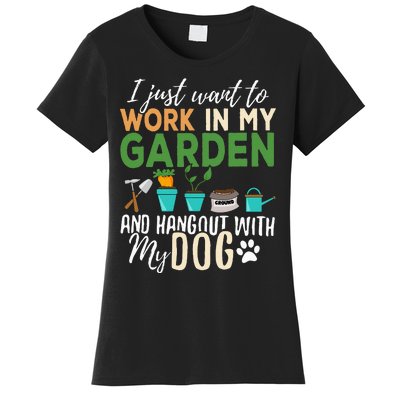 Plant Lover's Delight Unique Gardening Gifts for Pet Owners Women's T-Shirt