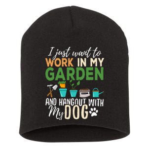 Plant Lover's Delight Unique Gardening Gifts for Pet Owners Short Acrylic Beanie