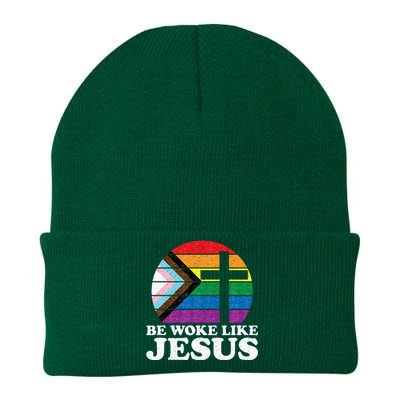 Pride Liberal Democrat Be Woke Like Jesus Christian Ally Knit Cap Winter Beanie