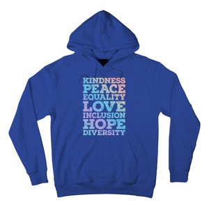 Peace Love Diversity Equality Juneteenth Black History Month Gift Hoodie