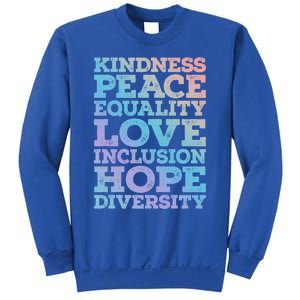 Peace Love Diversity Equality Juneteenth Black History Month Gift Sweatshirt