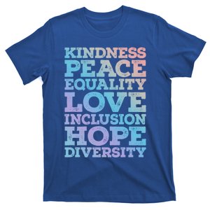 Peace Love Diversity Equality Juneteenth Black History Month Gift T-Shirt