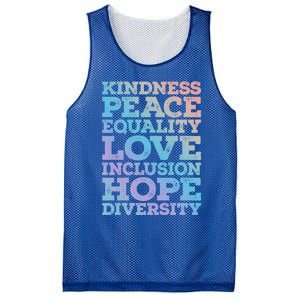 Peace Love Diversity Equality Juneteenth Black History Month Gift Mesh Reversible Basketball Jersey Tank