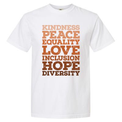 Peace Love Diversity Equality Juneteenth Black History Month Gift Garment-Dyed Heavyweight T-Shirt