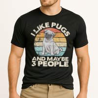 Pug Lover Dog Lover Gift Retro Pug Performance Shirt