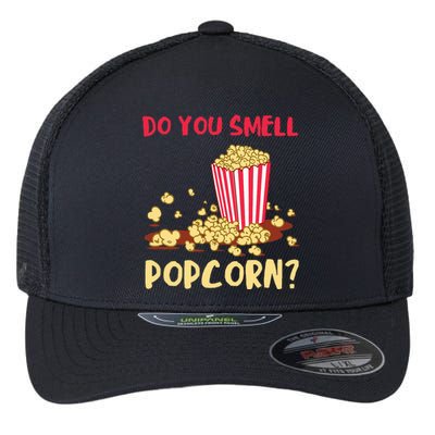 Popcorn Lover Do You Smell Movie Snack Popcorn Cinema Flexfit Unipanel Trucker Cap