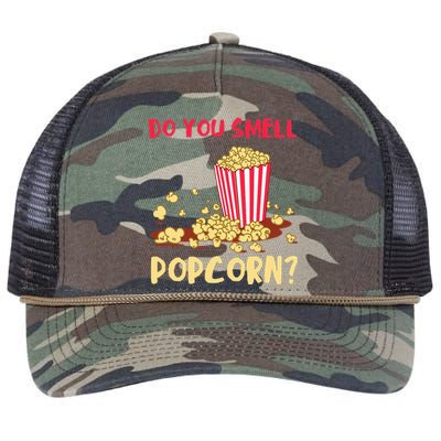 Popcorn Lover Do You Smell Movie Snack Popcorn Cinema Retro Rope Trucker Hat Cap