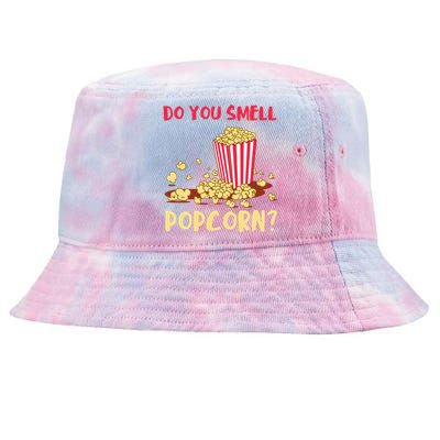 Popcorn Lover Do You Smell Movie Snack Popcorn Cinema Tie-Dyed Bucket Hat