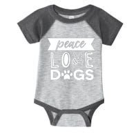 Peace Love Dogs Infant Baby Jersey Bodysuit