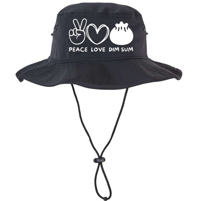 Peace Love Dim Sum Retro Dim Sum Lover Food Lover Legacy Cool Fit Booney Bucket Hat