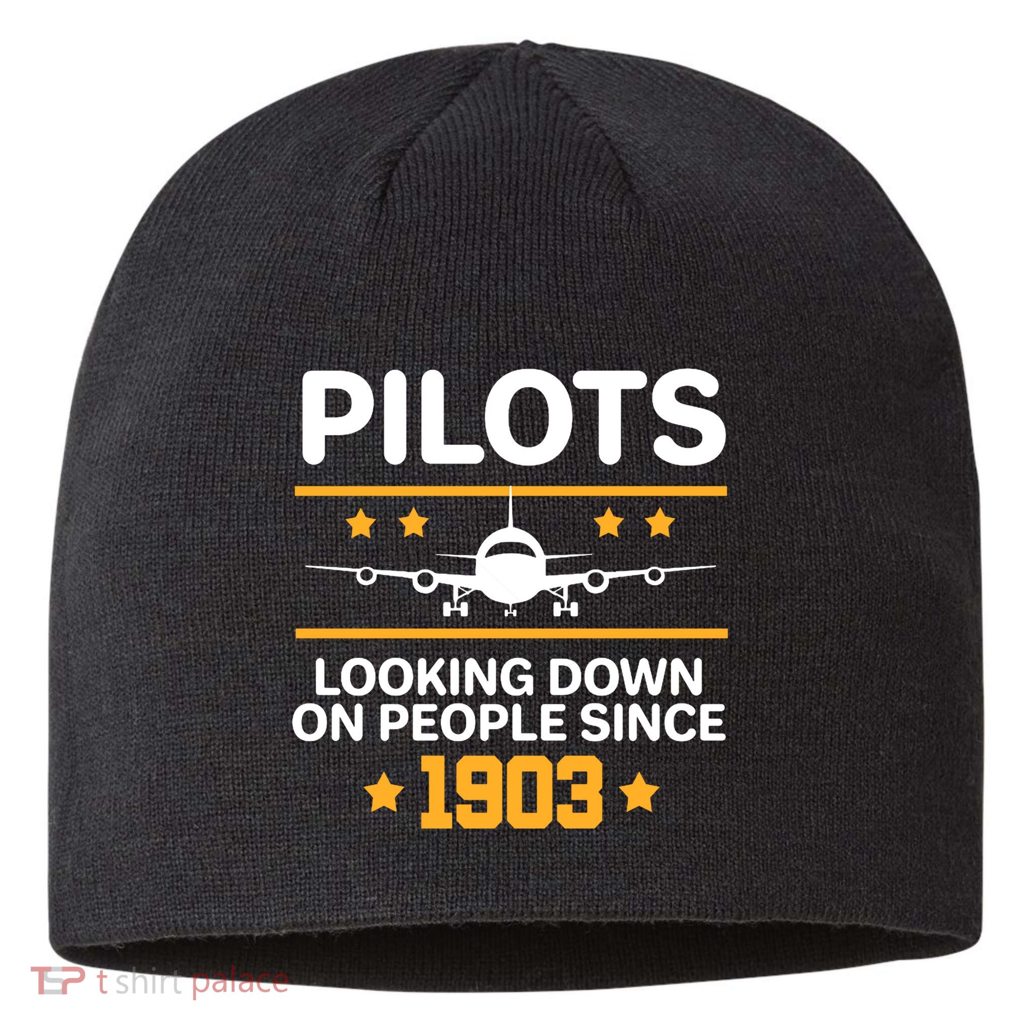 Pilots Looking Down On People Since 1903 Sustainable Beanie