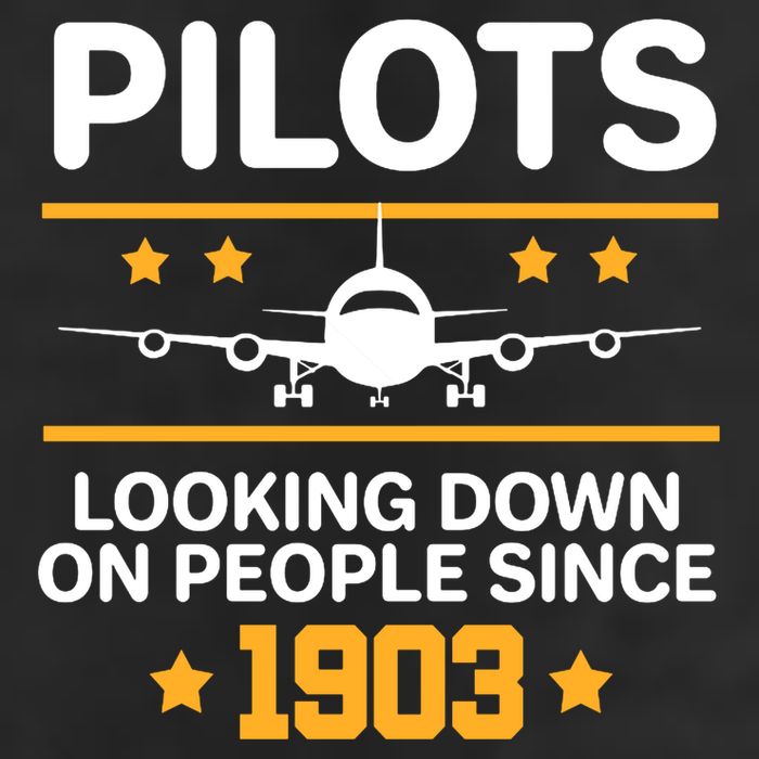 Pilots Looking Down On People Since 1903 Golf Towel