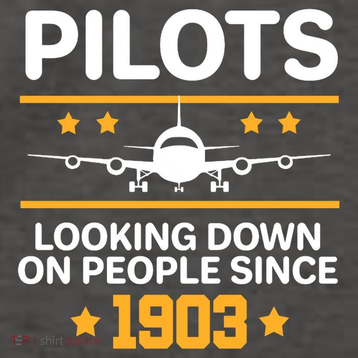Pilots Looking Down On People Since 1903 Vector Backpack
