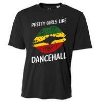 Pretty Like Dancehall Jamaican Girl Jamaica Cooling Performance Crew T-Shirt