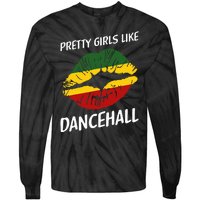 Pretty Like Dancehall Jamaican Girl Jamaica Tie-Dye Long Sleeve Shirt