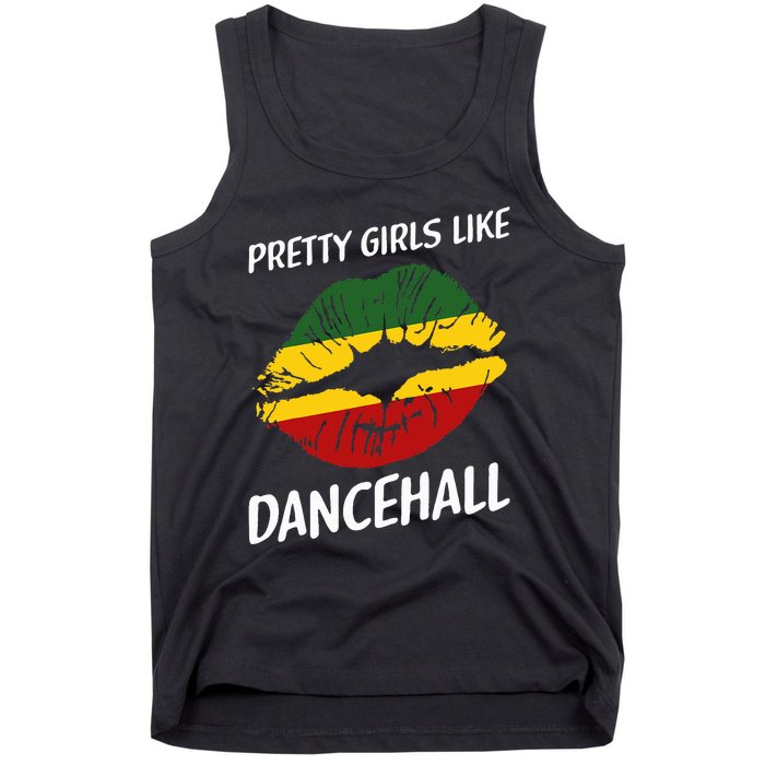 Pretty Like Dancehall Jamaican Girl Jamaica Tank Top