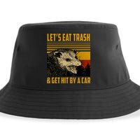 Possum LetS Eat Trash And Get Hit By A Car Sustainable Bucket Hat