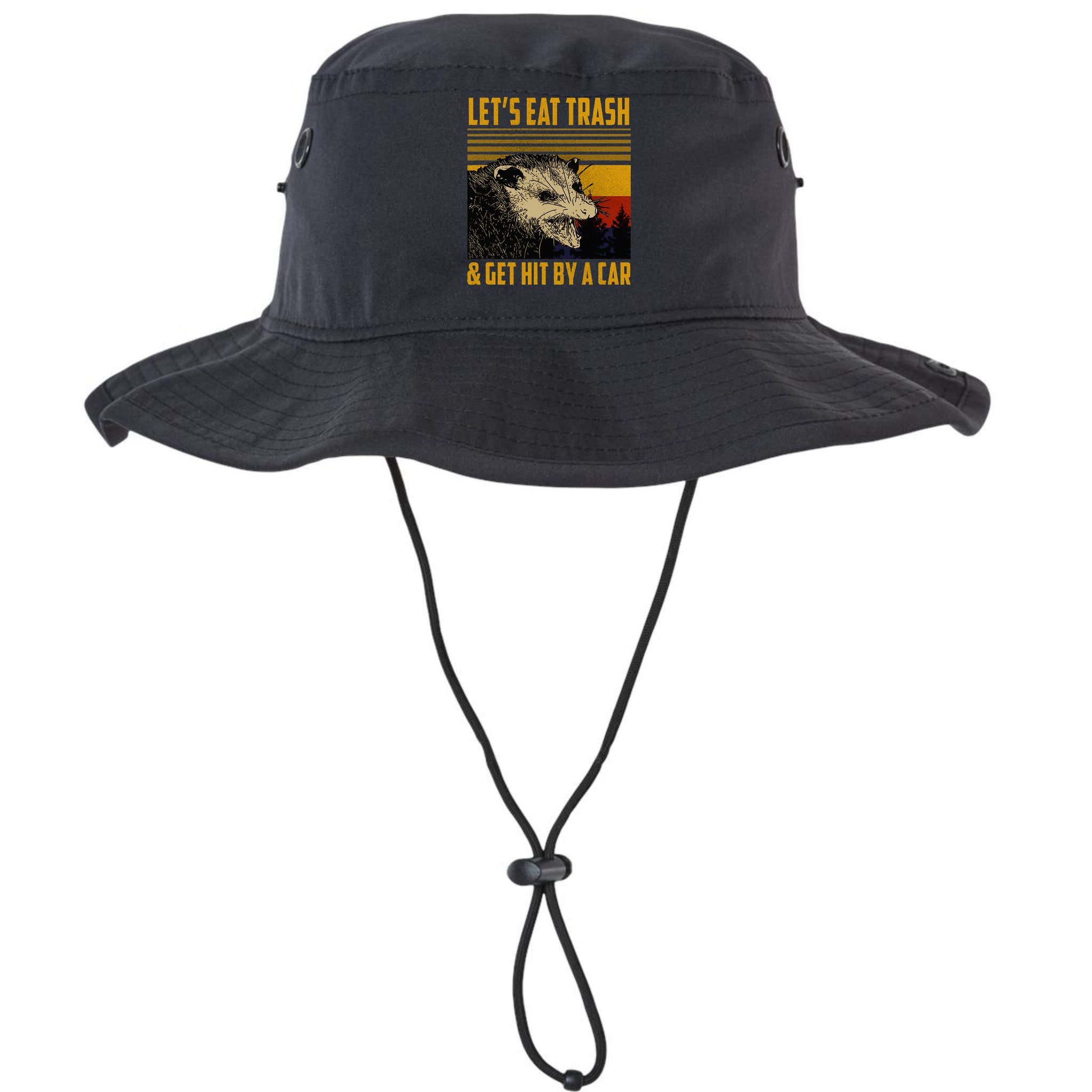 Possum LetS Eat Trash And Get Hit By A Car Bucket Hat