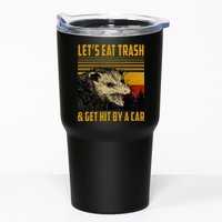 Possum LetS Eat Trash And Get Hit By A Car Tumbler