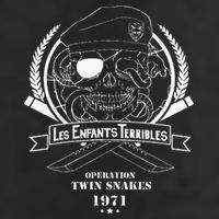 Ps Les Enfants Terribles Metall Gear Sollid 7 Panel Mesh Trucker Snapback Hat