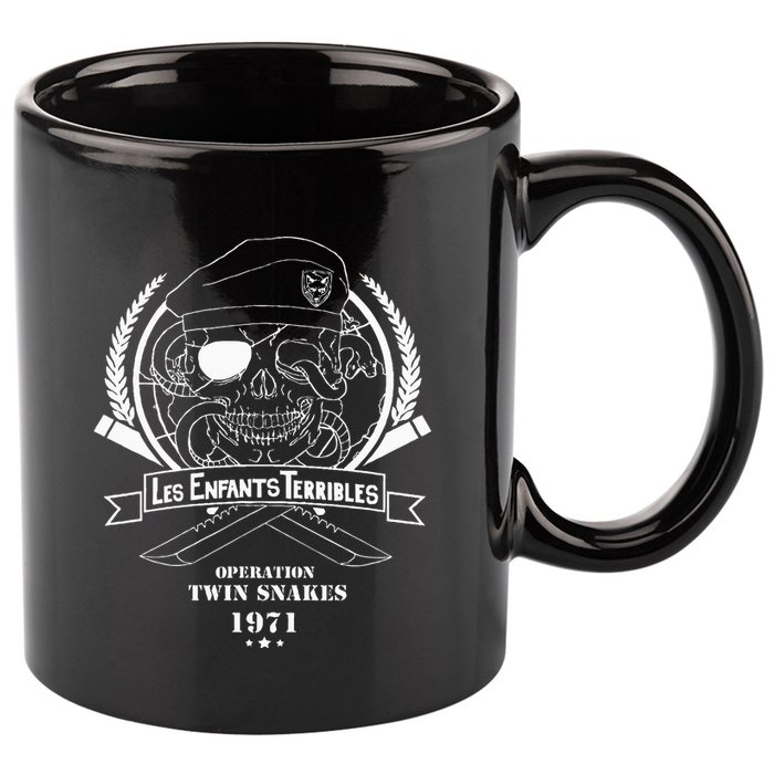 Ps Les Enfants Terribles Metall Gear Sollid 11oz C Handle Ceramic Mug