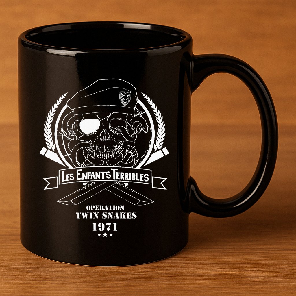Ps Les Enfants Terribles Metall Gear Sollid 11oz C Handle Ceramic Mug