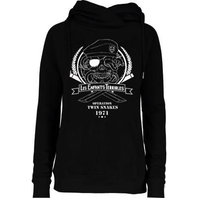 Ps Les Enfants Terribles Metall Gear Sollid Womens Funnel Neck Pullover Hood