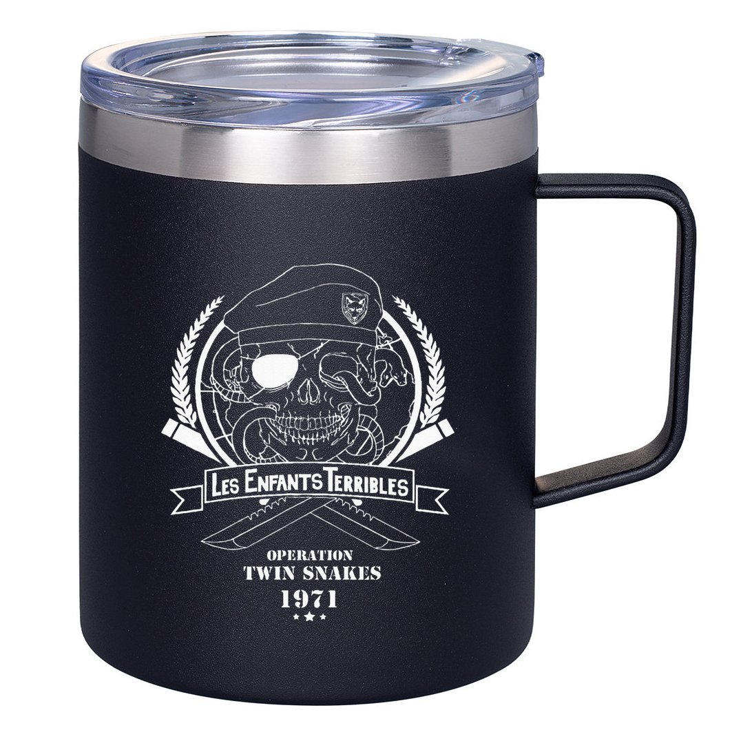 Ps Les Enfants Terribles Metall Gear Sollid 12oz Stainless Steel Coffee Mug
